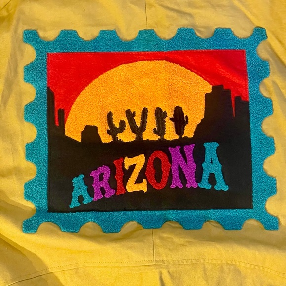 Mustard Yellow Super Bowl LVII jacket - Picture 6 of 10